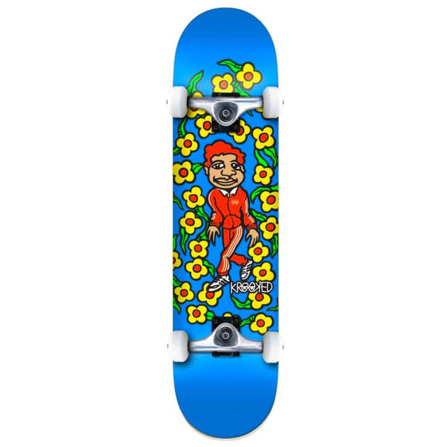 Krooked Krooked Team Sweatpants MD Complete Skateboard | 7.75" Completes | The Vines