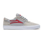 Lakai Manchester Suede Skate Shoe | Grey & Red