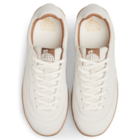 Last Resort AB CM001 Suede Lo Skate Shoes | White & Gum - The Vines Supply Co