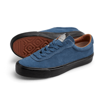 Last Resort AB Last Resort AB VM001 Suede Lo Skate Shoe | Dusty Blue & Black Shoes | The Vines