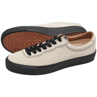 Last Resort AB VM001 Suede Lo Skate Shoes | White & Black - The Vines Supply Co