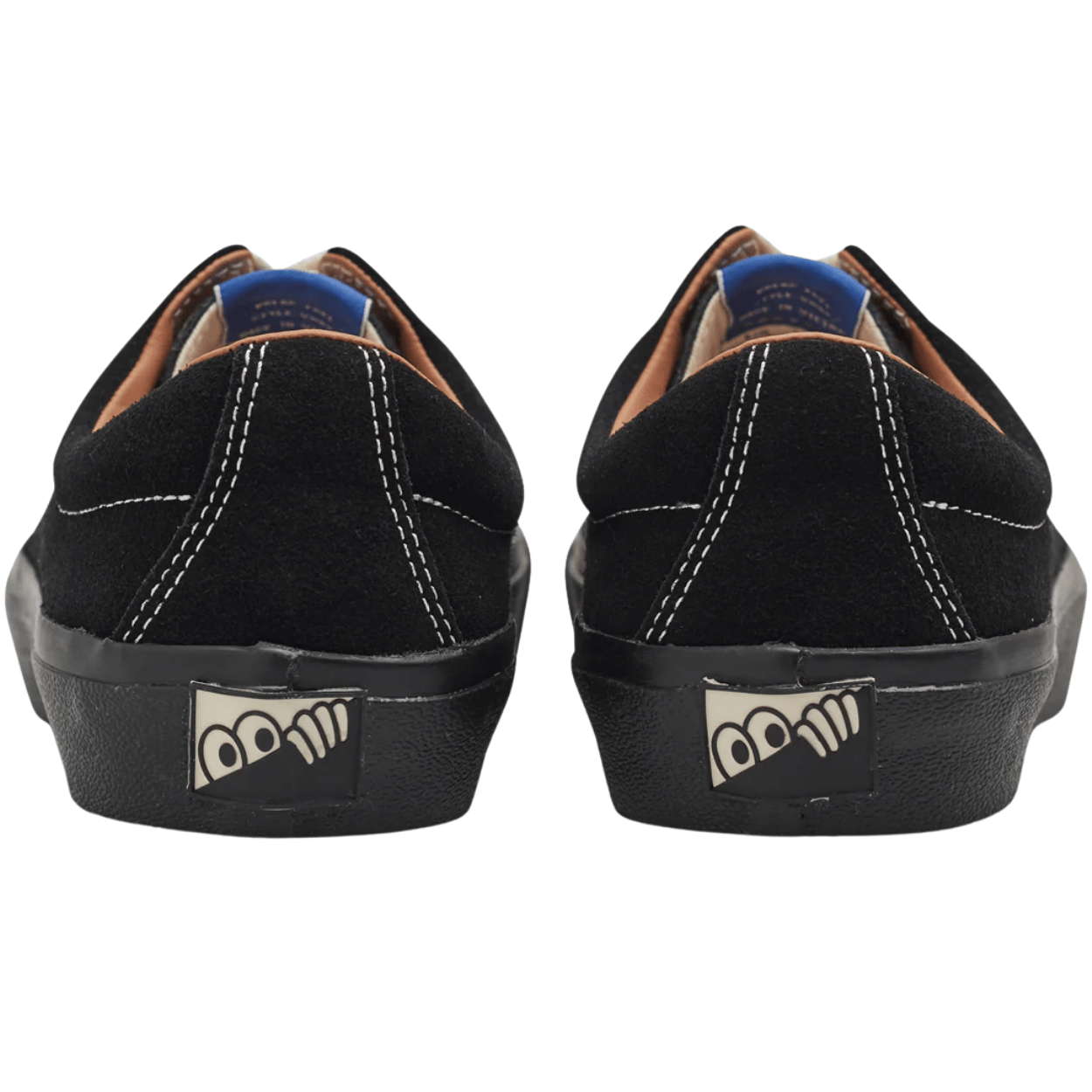 Last Resort AB VM003 Suede Lo Skate Shoes | Black & White - The Vines Supply Co