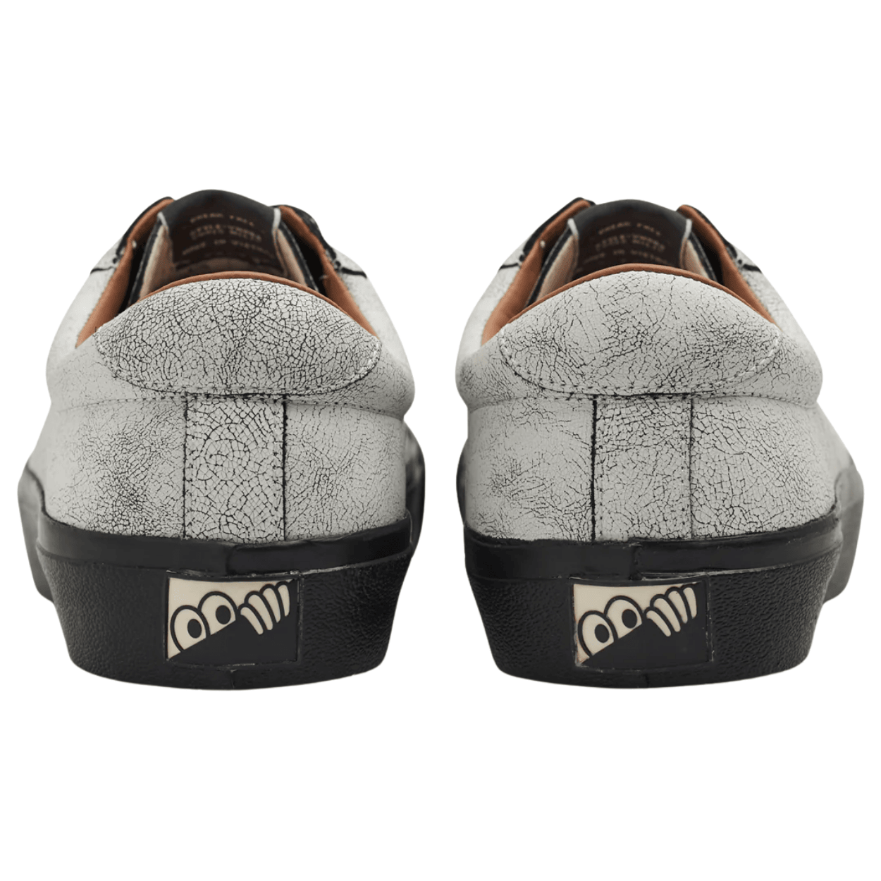 Last Resort AB VM004 Milic Suede Lo Skate Shoes | Artisan White & Black - The Vines Supply Co