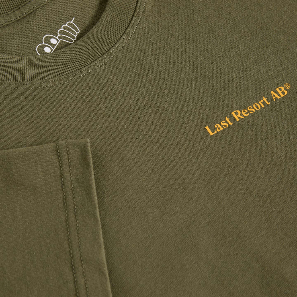 Last Resort AB Atlas Monogram T-Shirt | Tactile Green - The Vines Supply Co