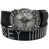 Loosey Interchangeable Buckle Belt | Black