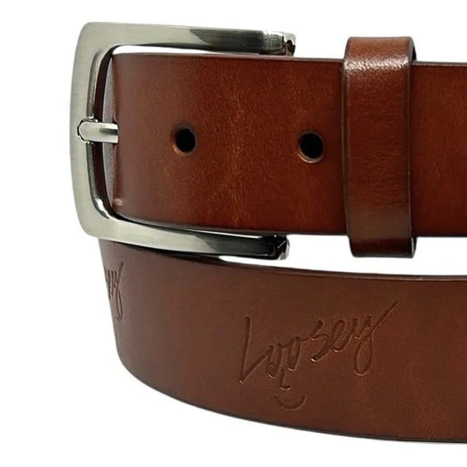 Loosey Premium Buckle Belt | Brown