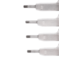 Lurpiv Hollow Polished Skateboard Trucks | Silver - The Vines Supply Co