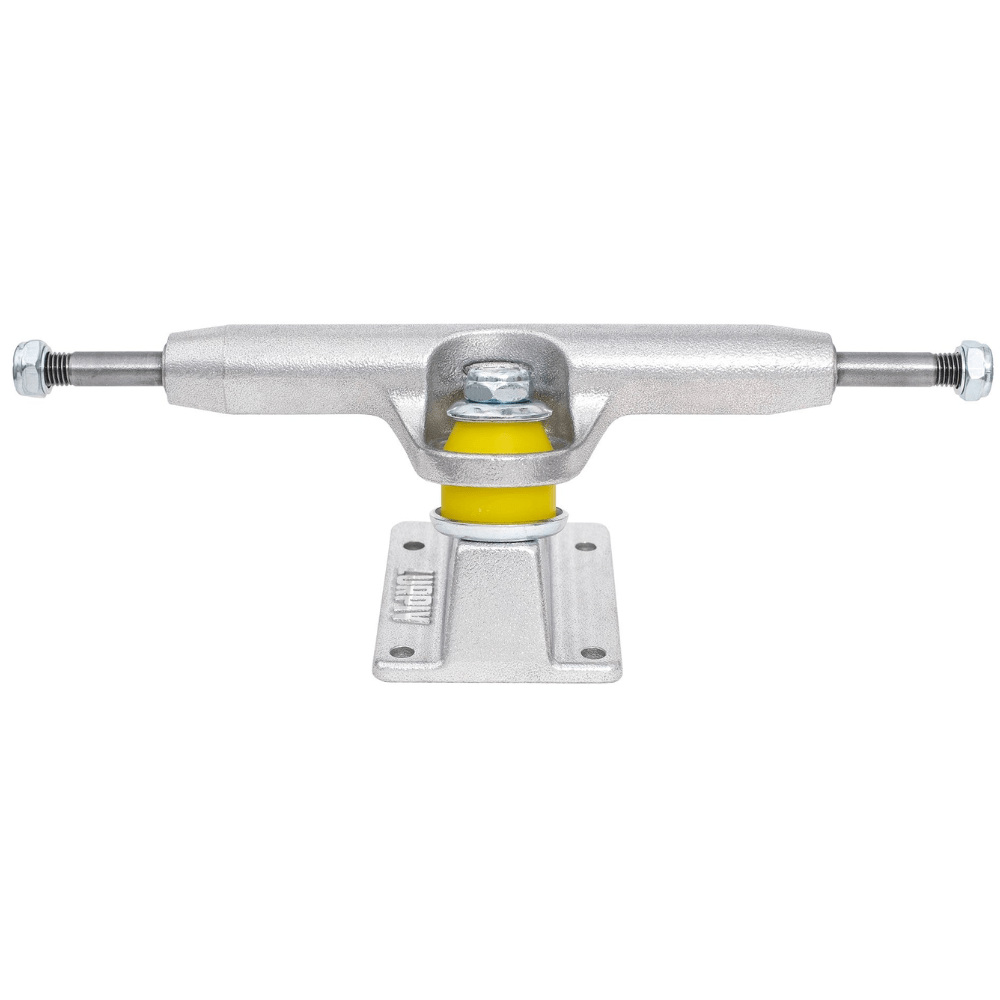 Lurpiv Solid Polished Skateboard Trucks | Silver - The Vines Supply Co