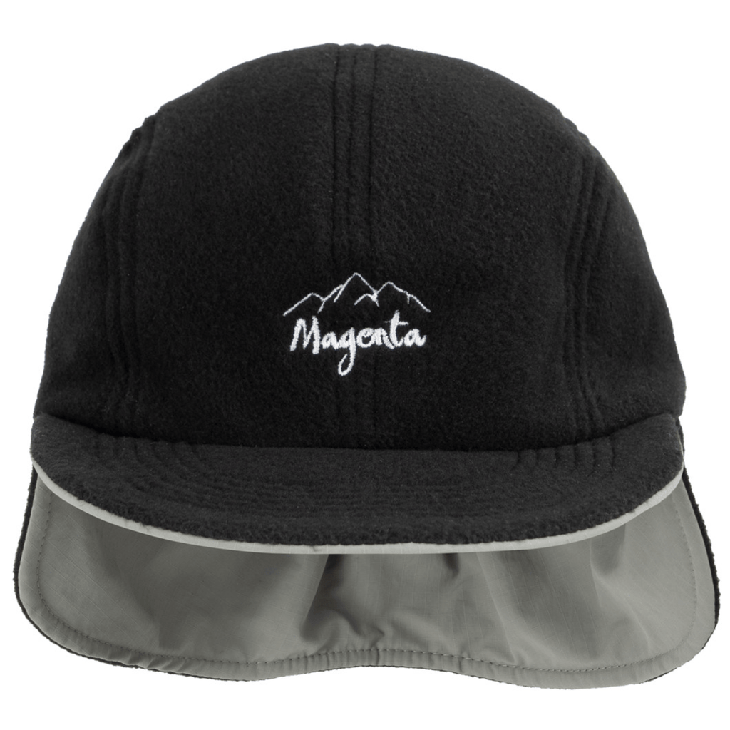 Magenta Skateboards Reversible Flap Hat | Natural & Black - The Vines Supply Co