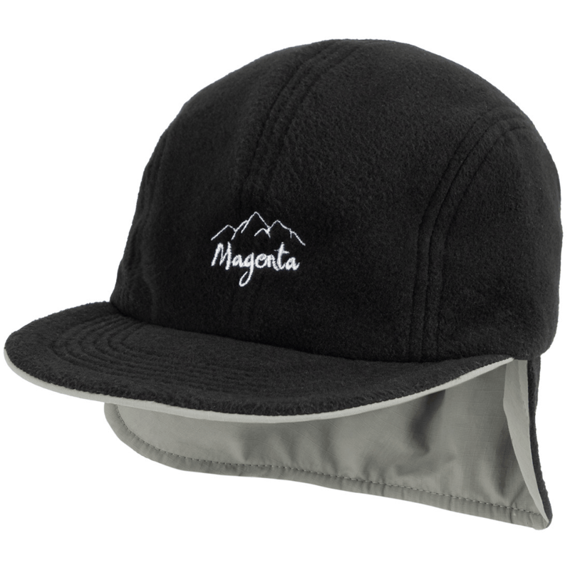 Magenta Skateboards Reversible Flap Hat | Natural & Black - The Vines Supply Co
