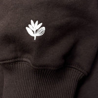 Magenta Skateboards Script Crewneck | Chocolate - The Vines Supply Co