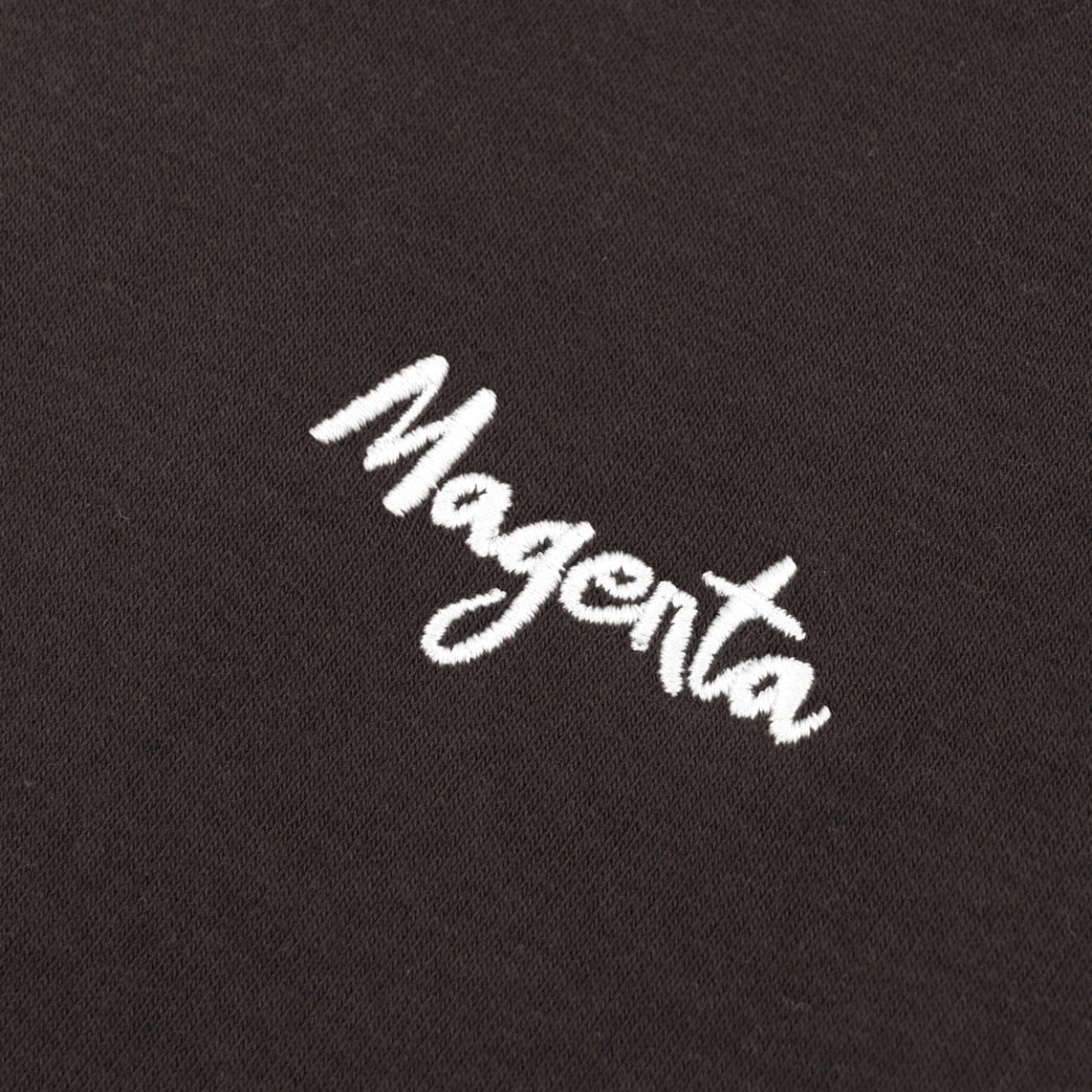 Magenta Skateboards Script Crewneck | Chocolate - The Vines Supply Co