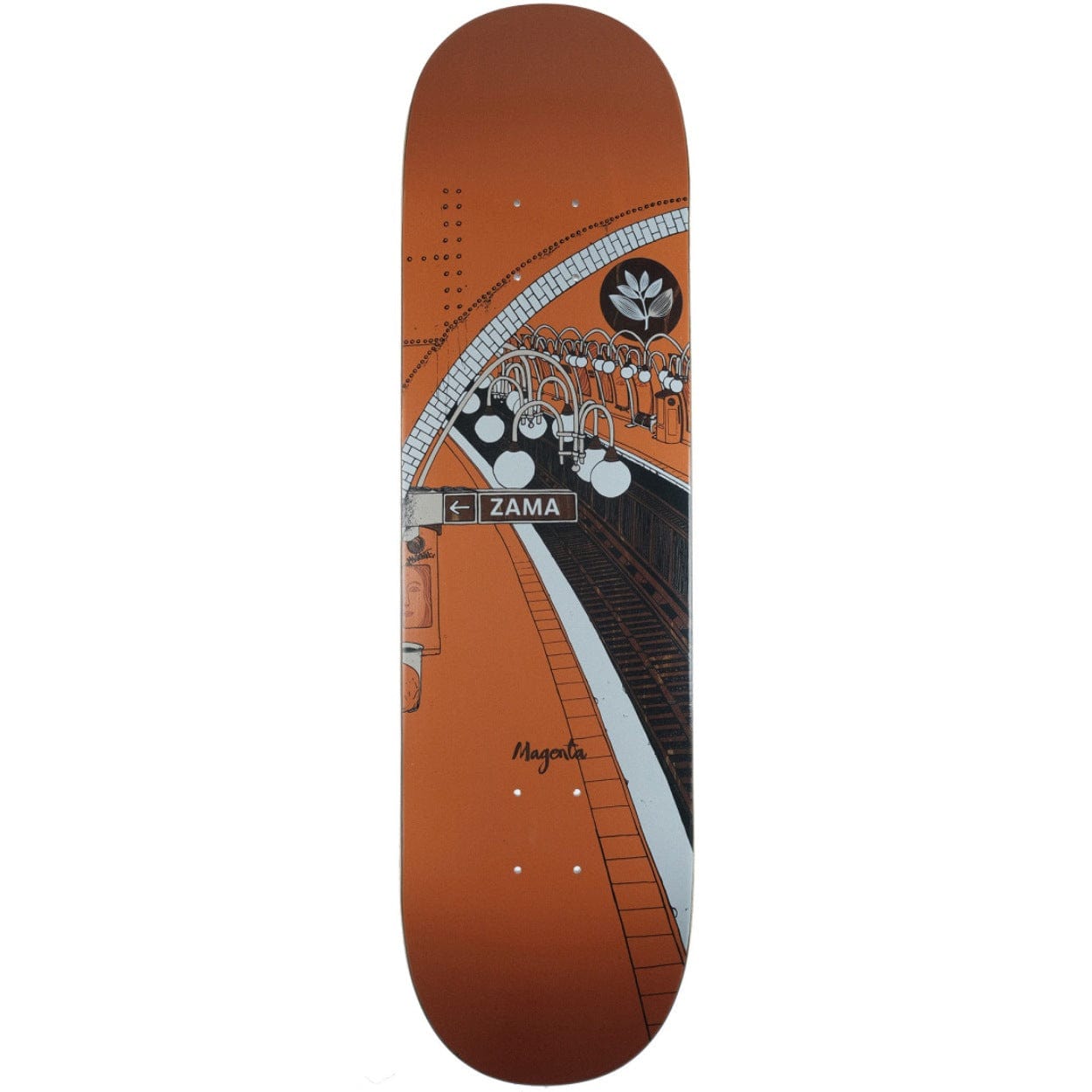 Magenta Skateboards Shogo Zama Metro Series Skateboard Deck | 8.25