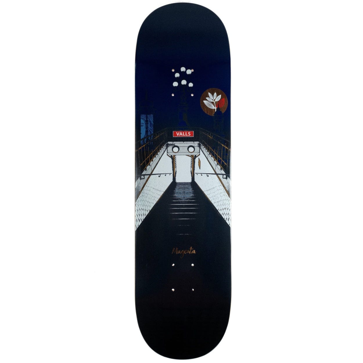 Magenta Skateboards Leo Valls Metro Series Skateboard Deck | 8.5" - The Vines Supply Co