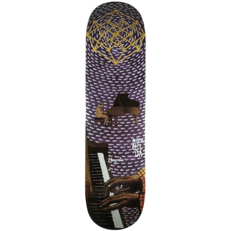 Magenta Magenta Ruben Spelta Sacred Snake Steep Skateboard Deck | 8.4" Decks | The Vines