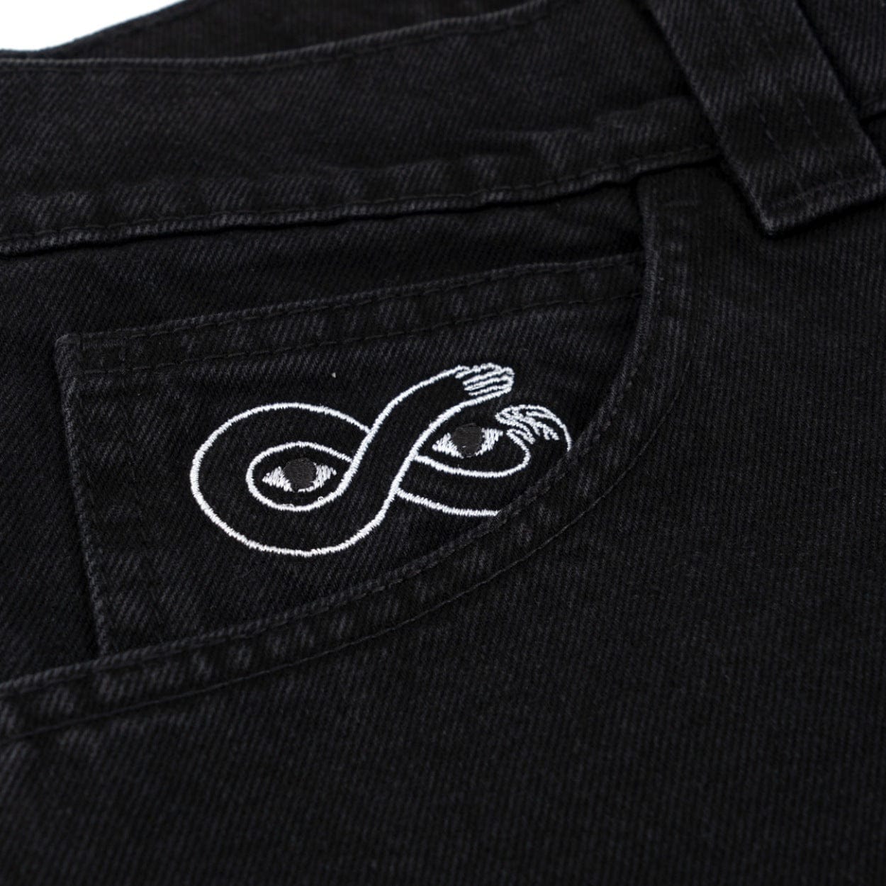 Magenta Skateboards OG Denim Jeans | Black - The Vines Supply Co