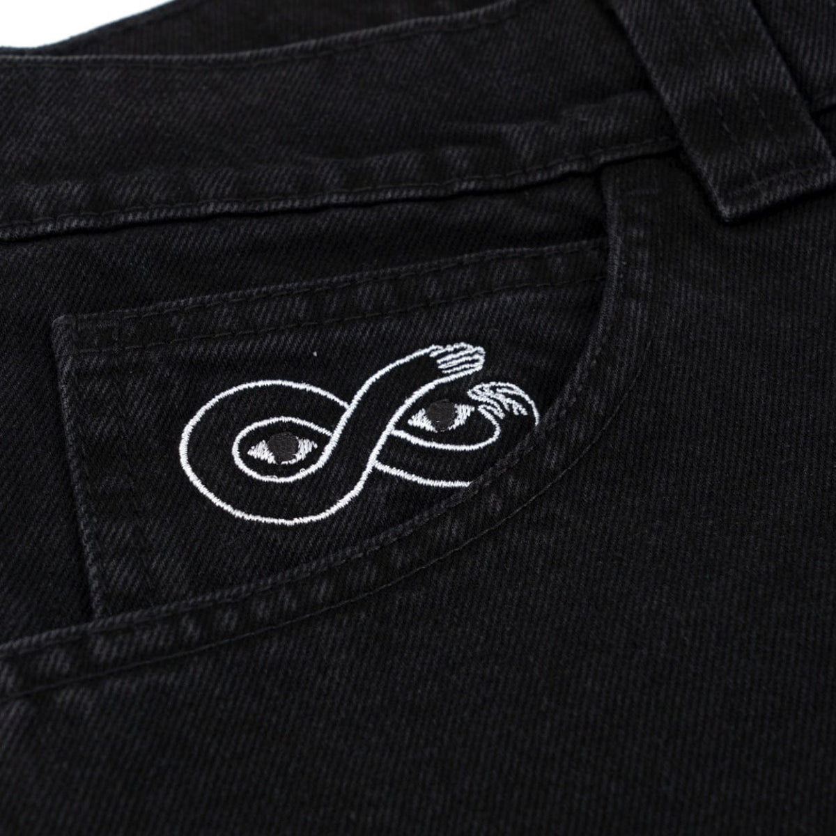 Magenta Skateboards OG Denim Jeans | Black - The Vines Supply Co
