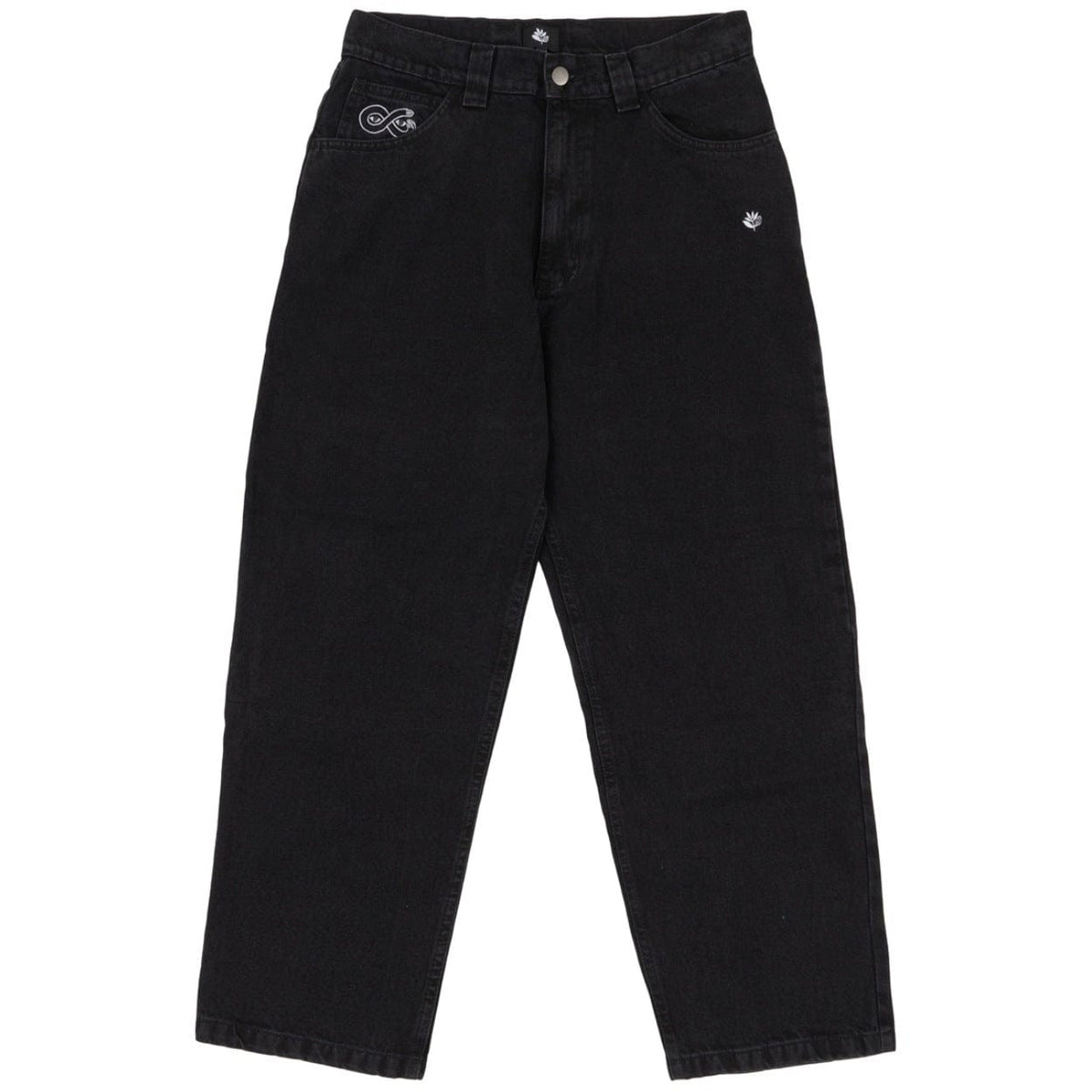 Magenta Skateboards OG Denim Jeans | Black - The Vines Supply Co