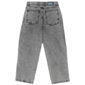 Magenta Skateboards OG Denim Stitch Jeans in acid wash, showcasing classic denim style with visible stitching and relaxed fit.