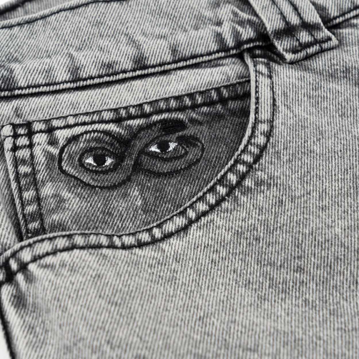 Magenta Skateboards OG Denim Stitch Jeans | Acid - The Vines Supply Co