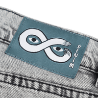 Magenta Skateboards OG Denim Long Shorts | Acid - The Vines Supply Co