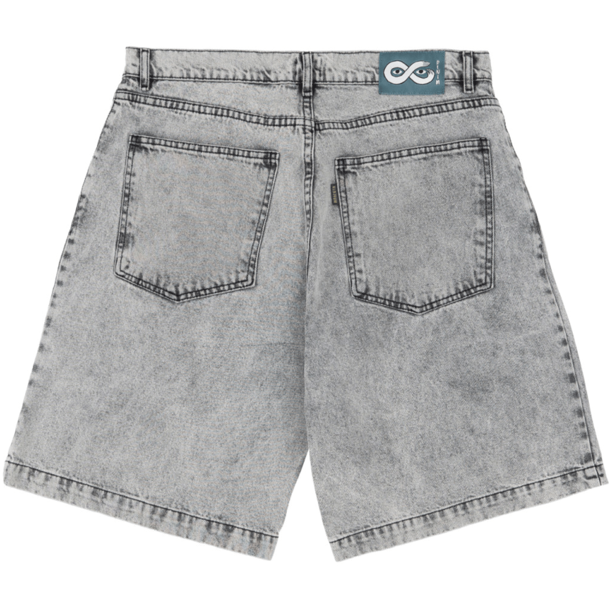 Magenta Skateboards OG Denim Long Shorts | Acid | The Vines Supply Co