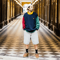 Magenta Skateboards OG Denim Long Shorts | Acid - The Vines Supply Co