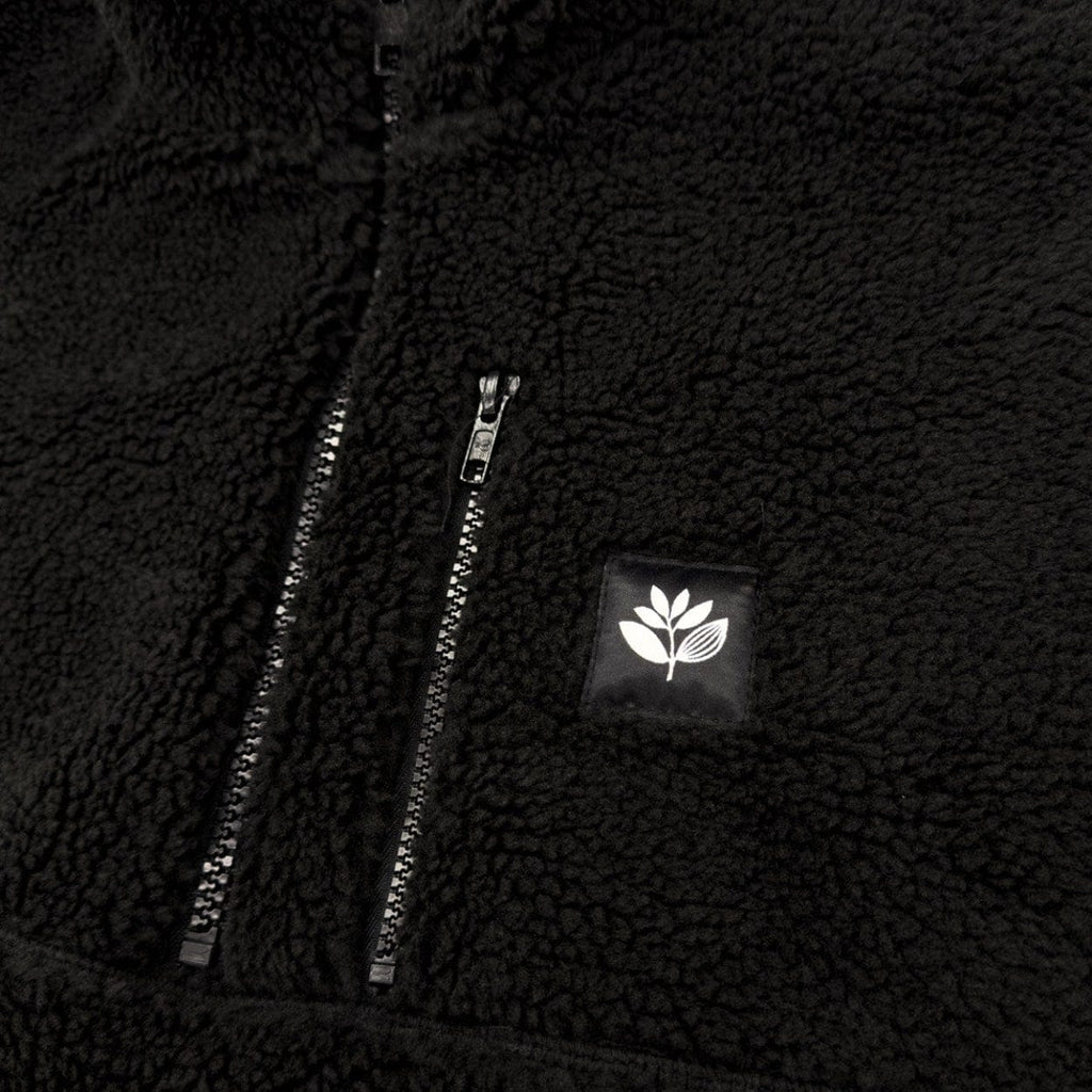 Magenta Skateboards Meru Highneck Sherpa | Black - The Vines Supply Co