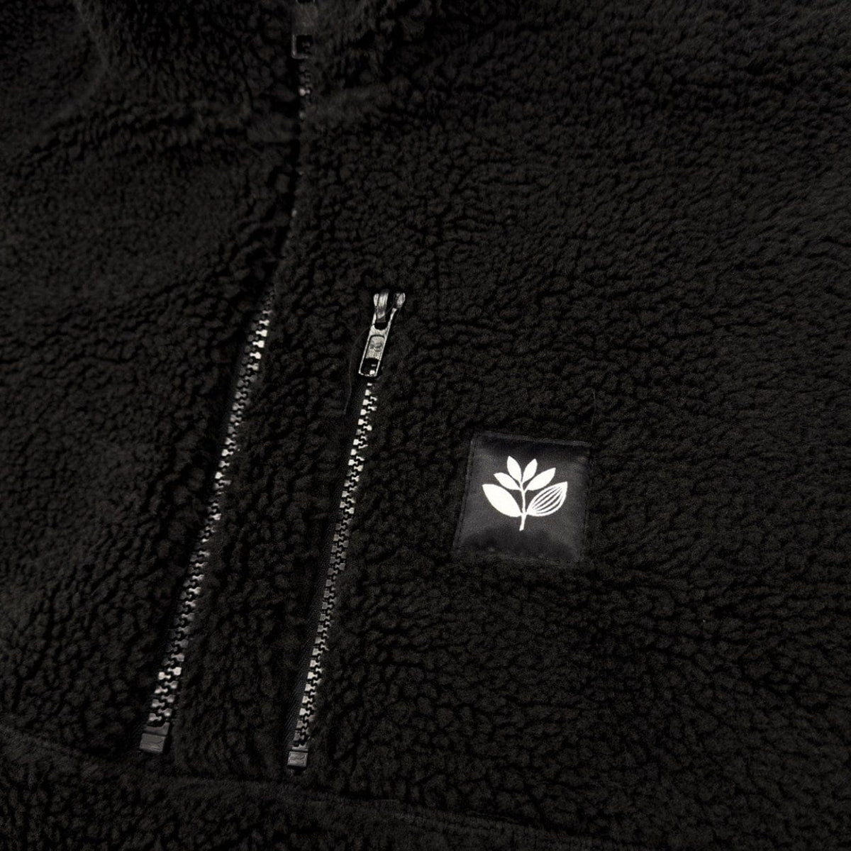 Magenta Skateboards Meru Highneck Sherpa | Black - The Vines Supply Co