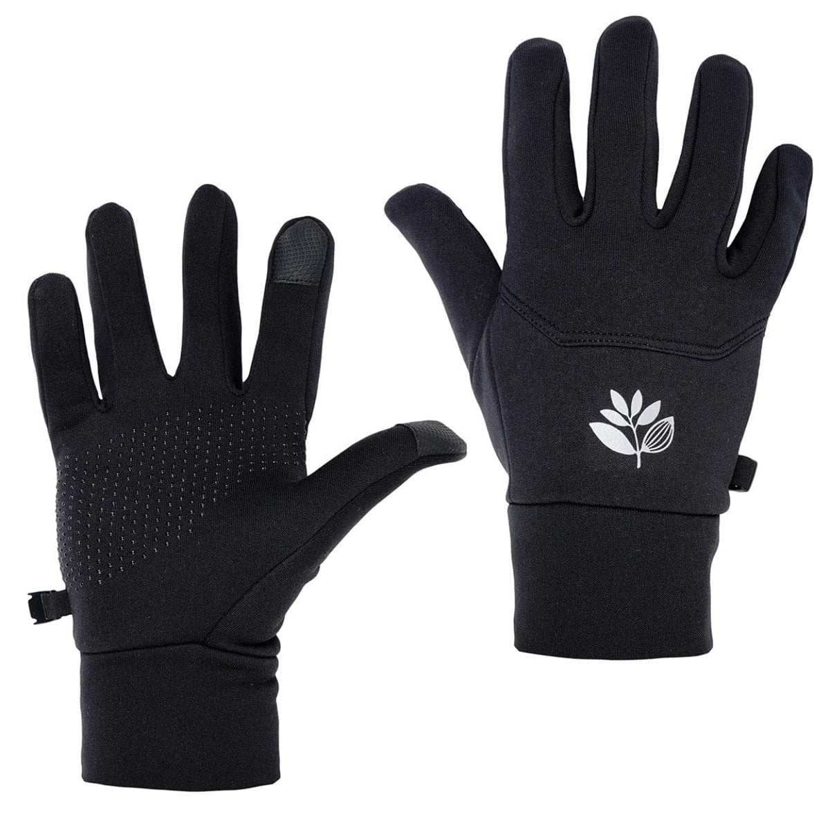 Magenta Skateboards Neo Gloves in black, casual skateboarding gloves with reinforced palms and flexible wrist closures.