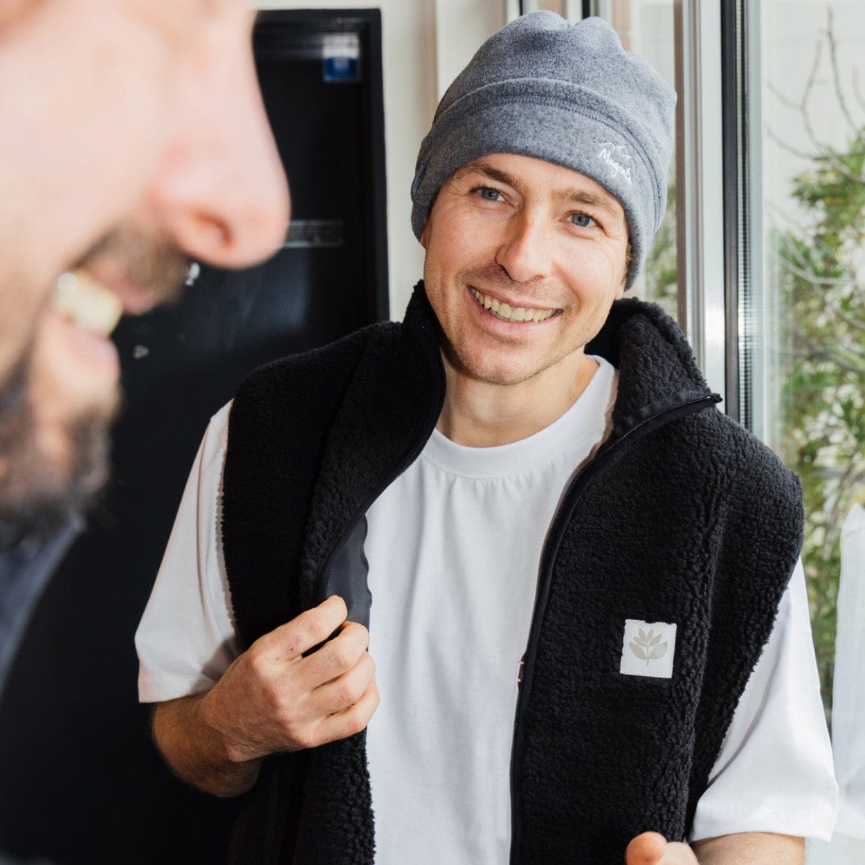 Magenta Skateboards Sherpa Vest | Black - The Vines Supply Co