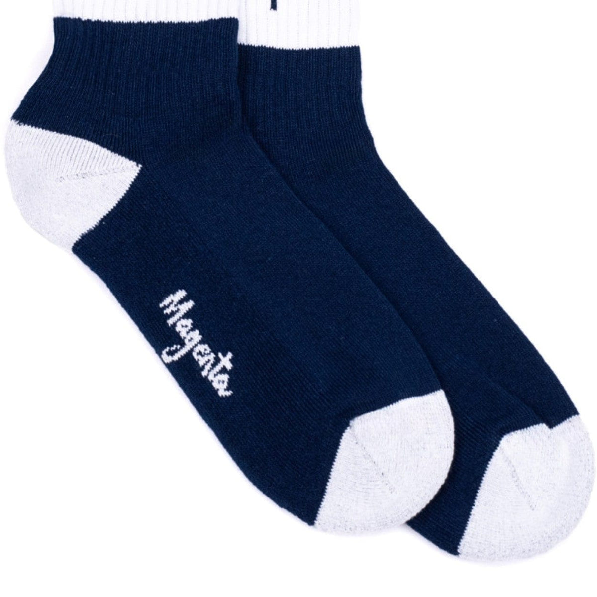 Magenta Skateboards Stripe Socks | Navy Blue - The Vines Supply Co