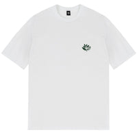 Magenta Skateboards Classic Plant T-Shirt | White - The Vines Supply Co