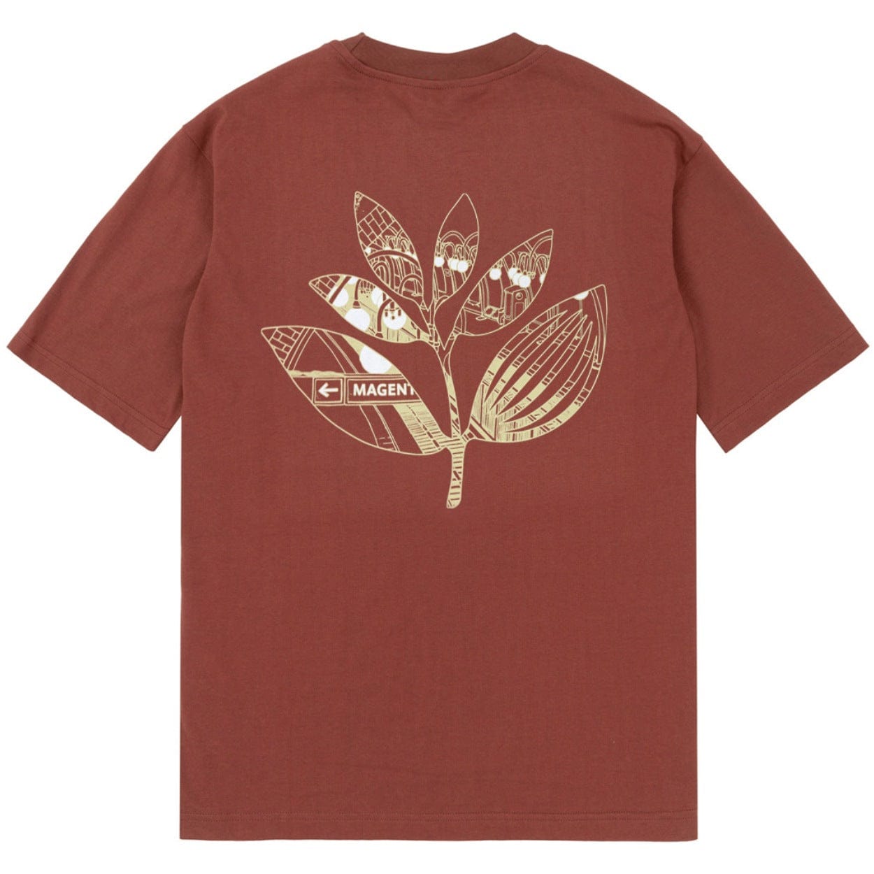 Magenta Skateboards Metro T-Shirt | Auburn - The Vines Supply Co