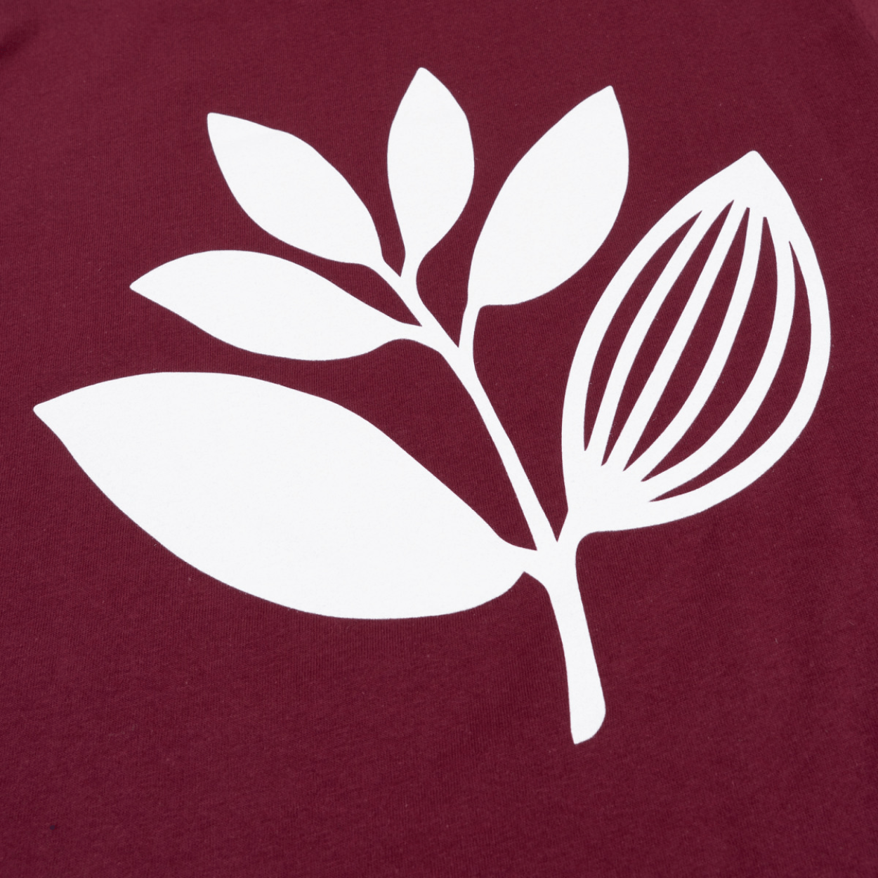 Magenta Skateboards Plant T-Shirt | Burgundy - The Vines Supply Co
