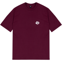 Magenta Skateboards Plant T-Shirt | Burgundy - The Vines Supply Co
