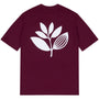 Magenta Skateboards Plant T-Shirt | Burgundy