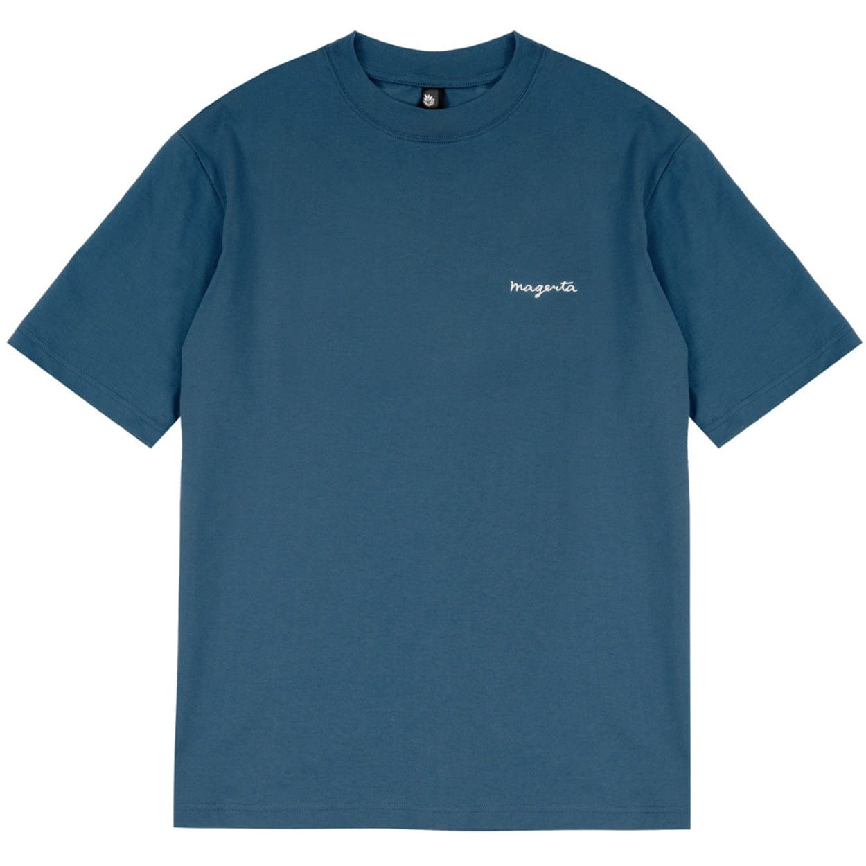 Magenta Skateboards Pomme T-Shirt | Petrol Blue - The Vines Supply Co