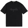 Magenta Skateboards Script T-Shirt | Black