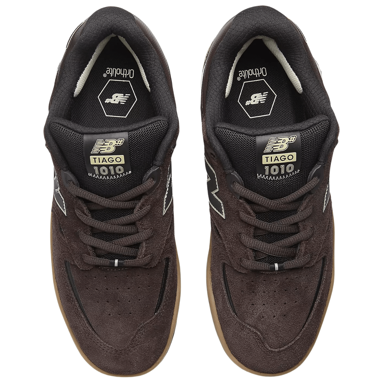 New Balance Numeric 1010 NM1010BN Tiago Lemos Skate Shoes | Brown & Black - The Vines Supply Co