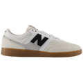 New Balance Numeric 508 skate shoes in Sea Salt and Black, featuring durable design and branding, suitable for skateboarding.