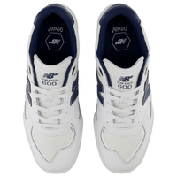 New Balance Numeric 600 NM600TTN Tom Knox Skate Shoes | White & Navy - The Vines Supply Co