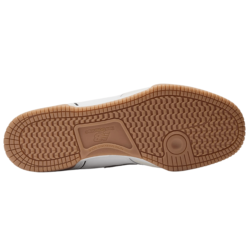 New Balance 600 Numeric NM600WTA Tom Knox Skate Shoes | White & Black - The Vines Supply Co