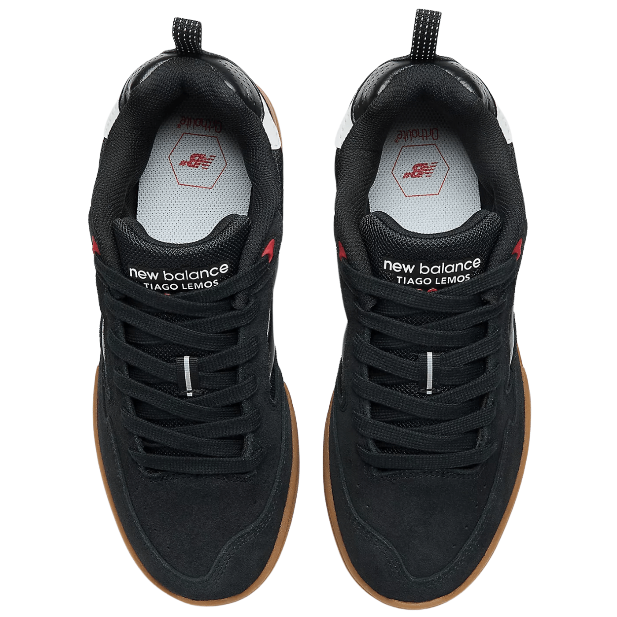 New Balance Numeric 808 Lite NM808LBG Tiago Lemos Skate Shoes | Black & Gum - The Vines Supply Co