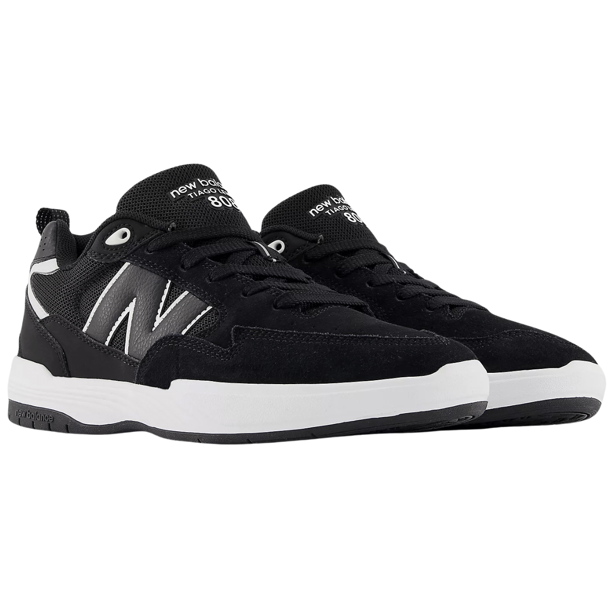 New Balance Numeric 808 Lite NM808LBW Tiago Lemos Skate Shoes | Black & White - The Vines Supply Co