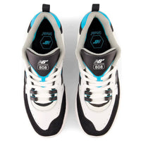 New Balance Numeric New Balance Numeric Tiago Lemos 808 Skate Shoes | White, Blue & Black Shoes | The Vines