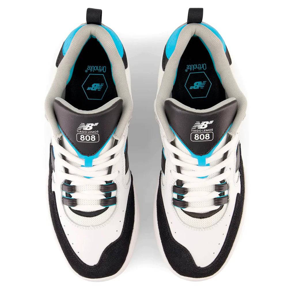 New Balance Numeric New Balance Numeric Tiago Lemos 808 Skate Shoes | White, Blue & Black Shoes | The Vines