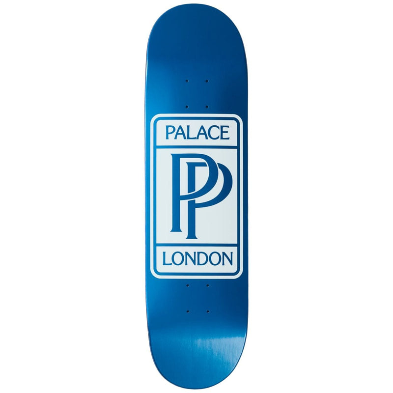 Palace PP S43 skateboard deck in 8.5-inch width, featuring a graphic design, made by Palace Skateboards.