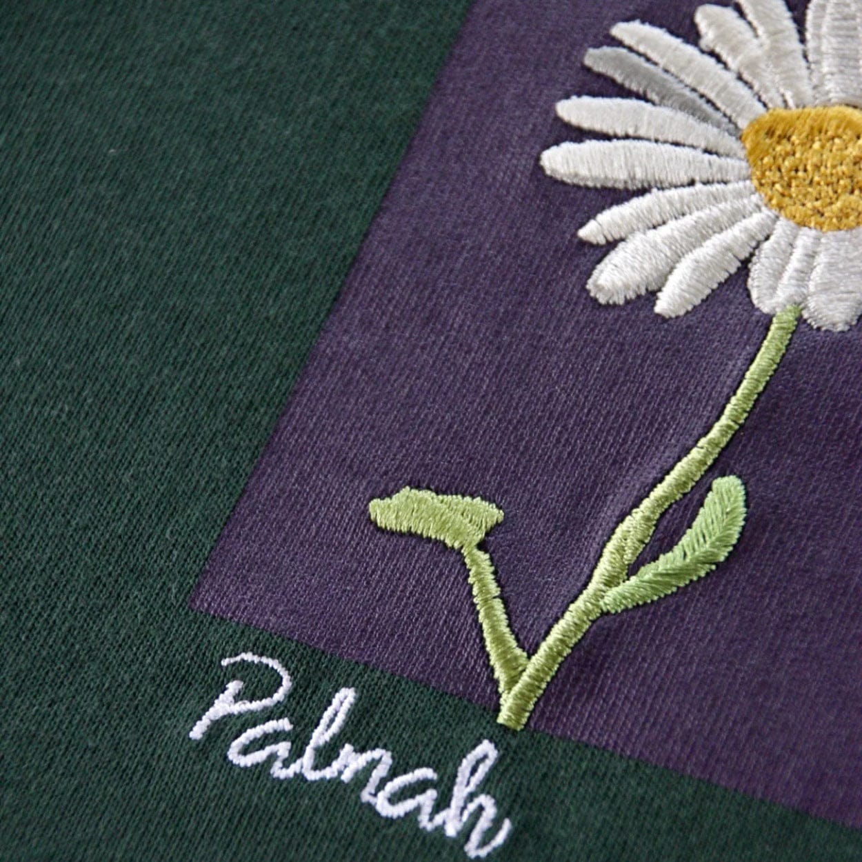 Palmah NZ Lonely Bloom T-Shirt | Dark Pine Green