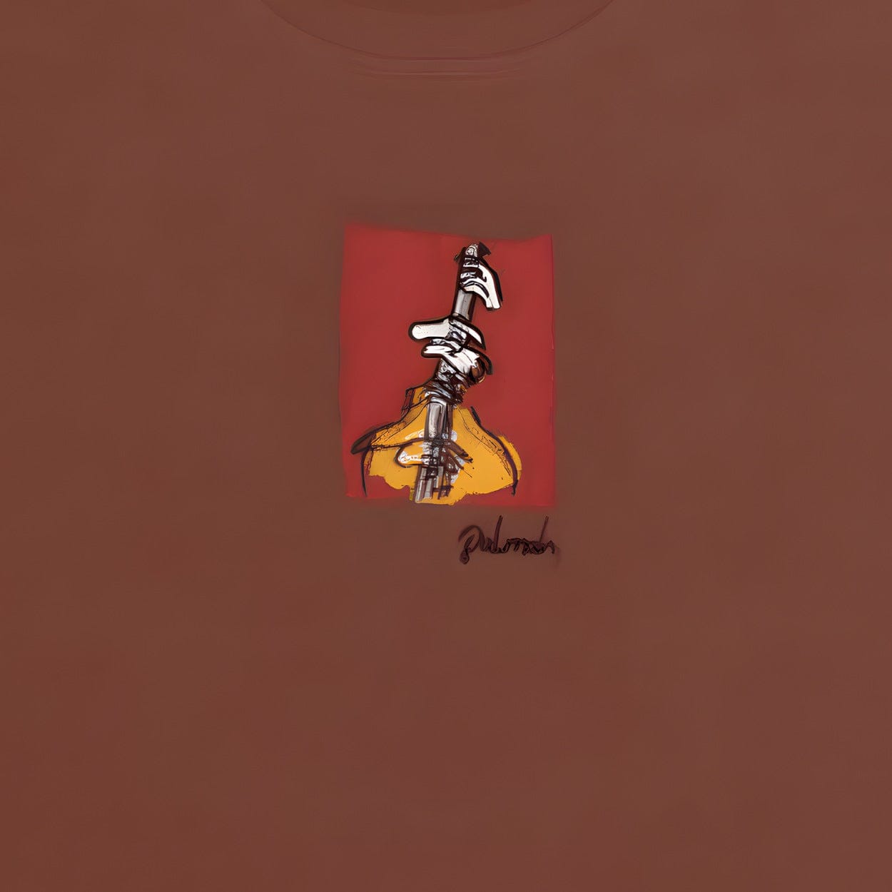 Palmah NZ Low Tones T-Shirt | Chocolate